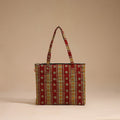 Multicolor - handcrafted quilted cotton handbag 02