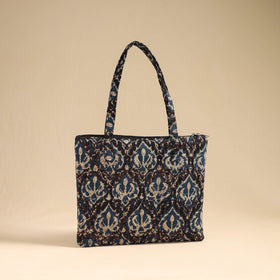 Multicolor Handcrafted Quilted Cotton Handbag