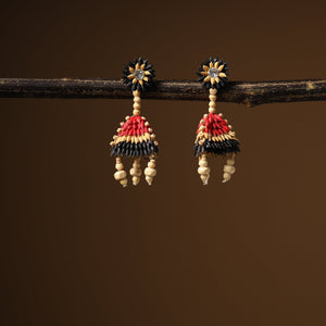  Handcrafted Rice Paddy Earrings by Putul Das Mitra Online India 