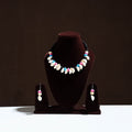 Handcrafted Shell & Thread Work Necklace Set 
