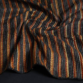 Multicolor - handloom bangalore silk bengal kantha work