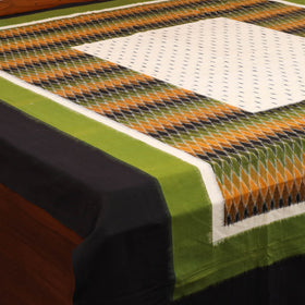 Multicolor - handloom cotton double ikat pochampally