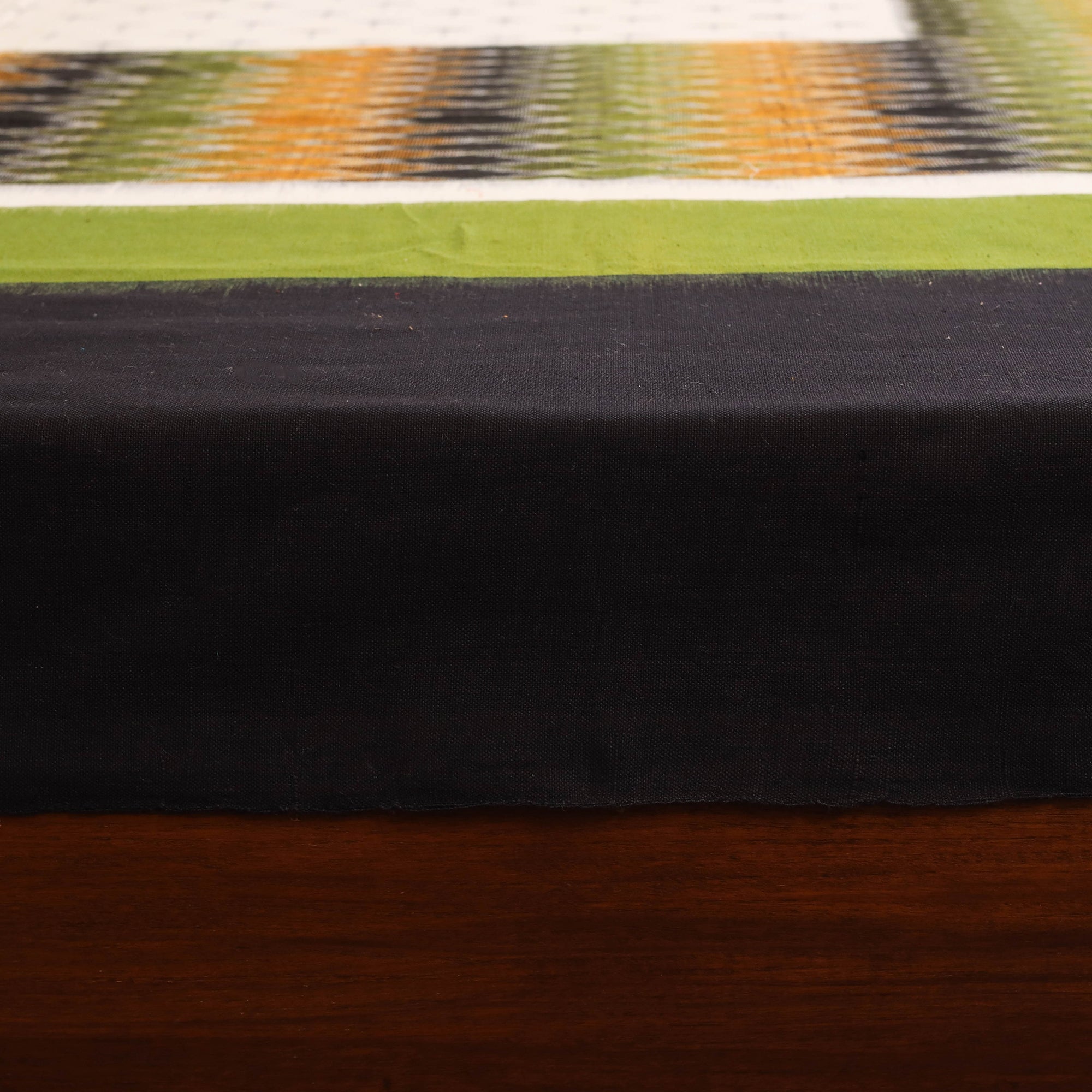 Multicolor - handloom cotton double ikat pochampally