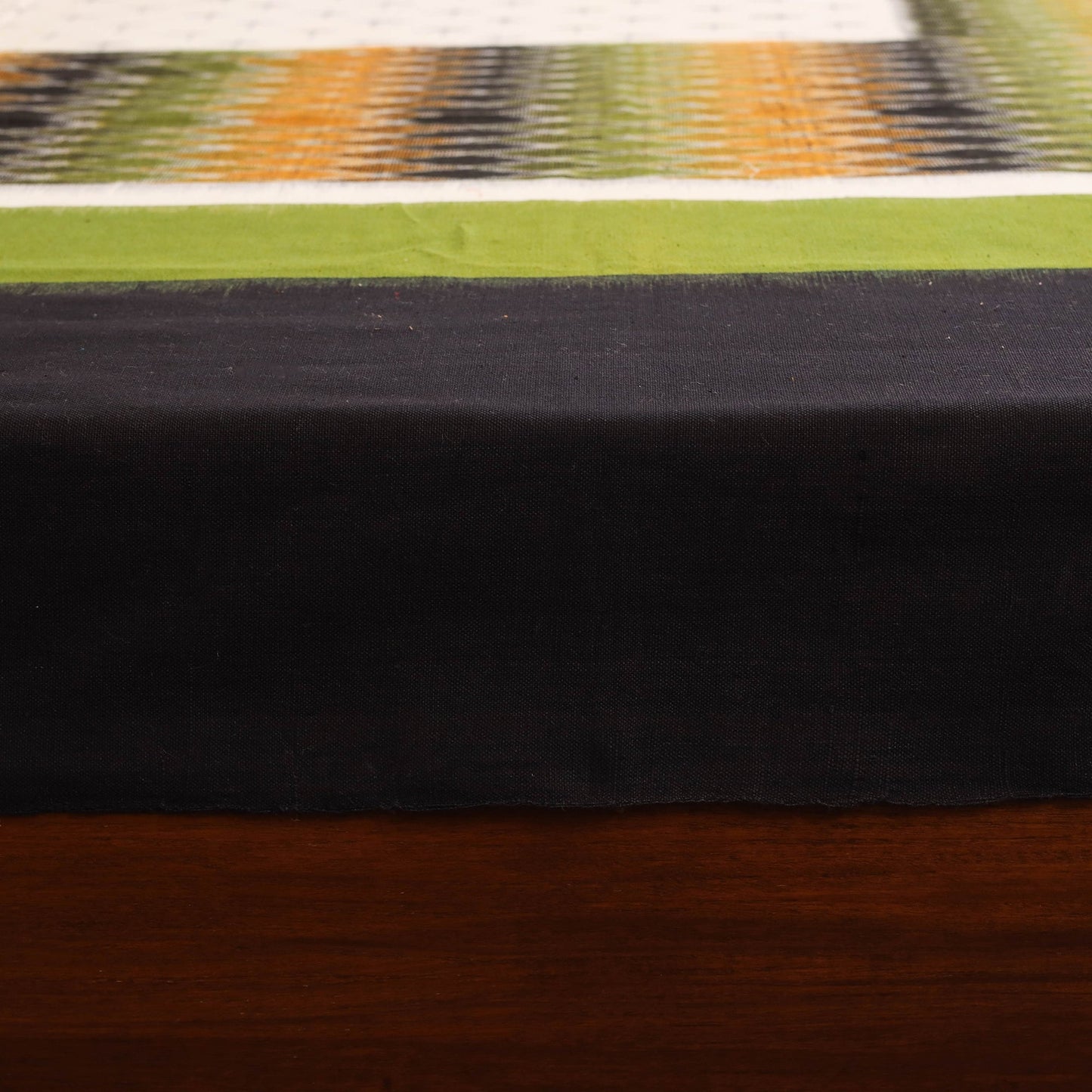 Multicolor - handloom cotton double ikat pochampally