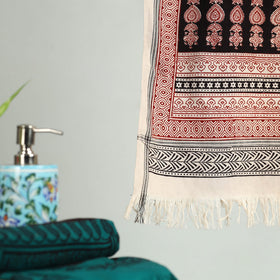 Bagh Hand Block Print Cotton Handloom Towel