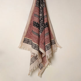  Multicolor Handloom Cotton Bagh Print Towel