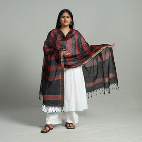 Authentic Handloom Cotton Mangalagiri Dupatta Online 
