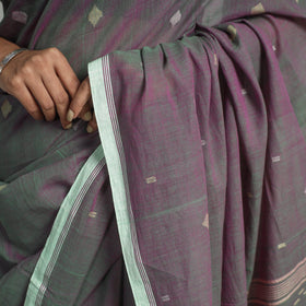 Multicolor - handloom cotton phulia jamdani saree