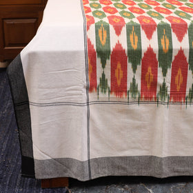 Multicolor - handloom cotton pochampally ikat double