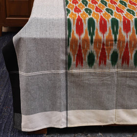 Multicolor - handloom cotton pochampally ikat double