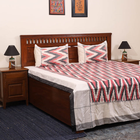 Multicolor - handloom cotton pochampally ikat double