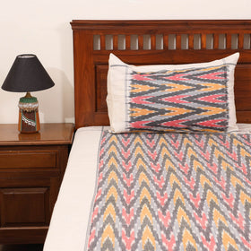 Multicolor - handloom cotton pochampally ikat double