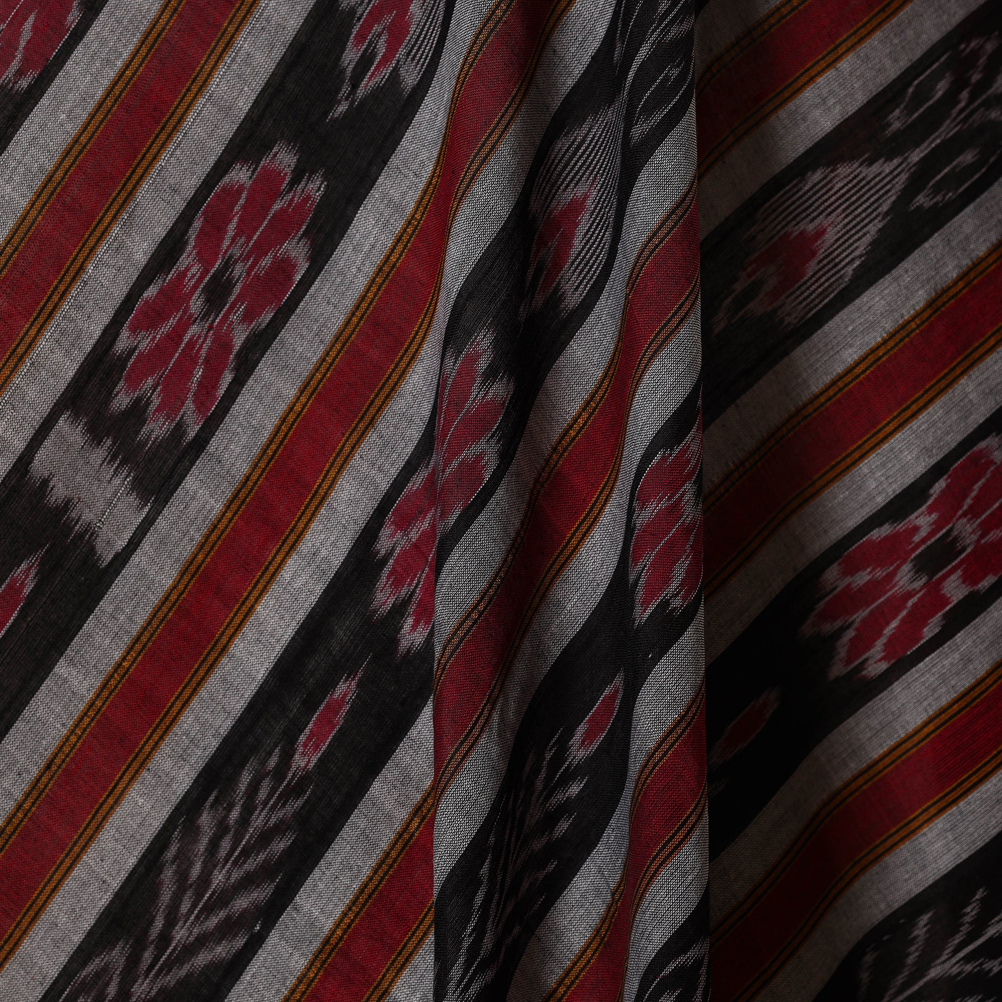 Multicolor - handloom cotton sambalpuri ikat fabric 12