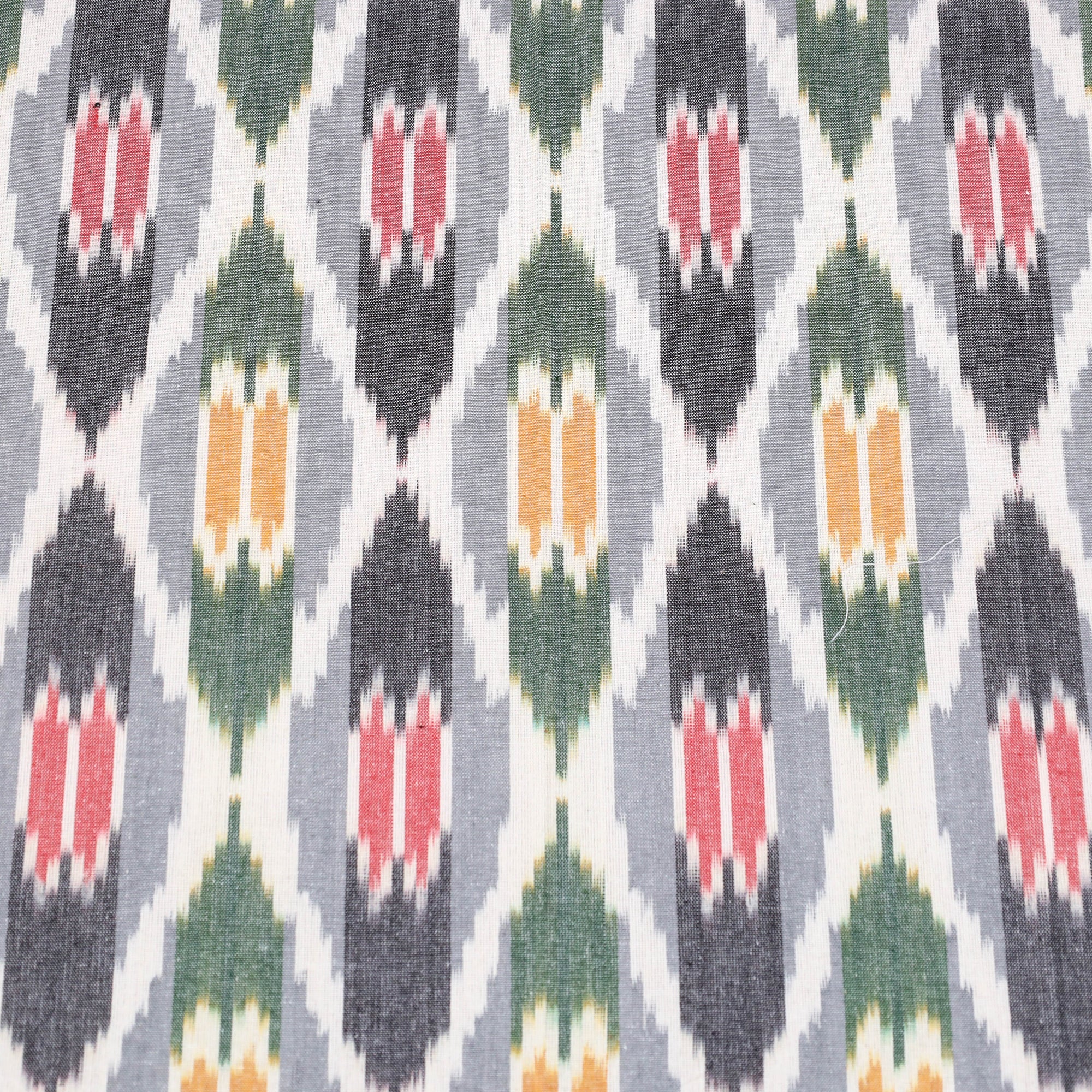 Handloom cotton single pochampally ikat bed sheet (90 x 60