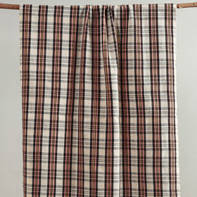 Buy Handloom Fine Cotton Checks Bath Towel