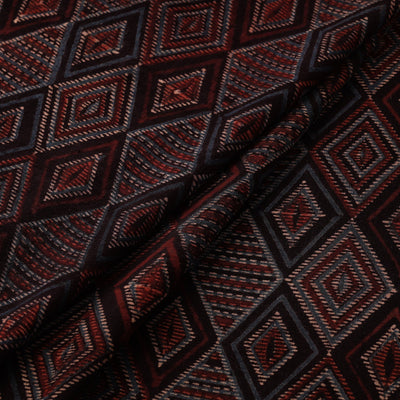 Handloom kala cotton natural dyed fabric 06 - handcrafted