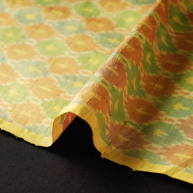  Handloom Raw Silk Pochampally Ika Fabric