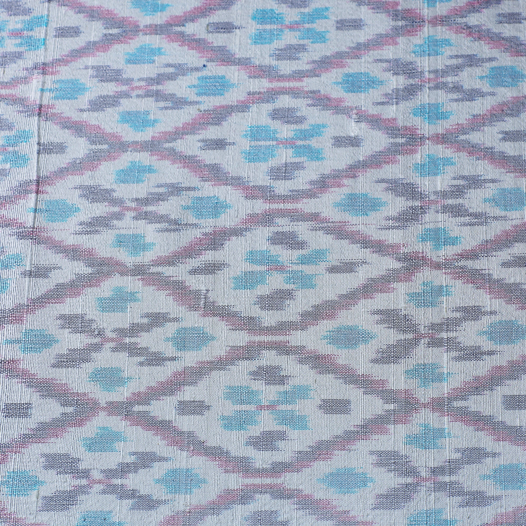 Buy Handloom Raw Silk Pochampally Ikat Fabric