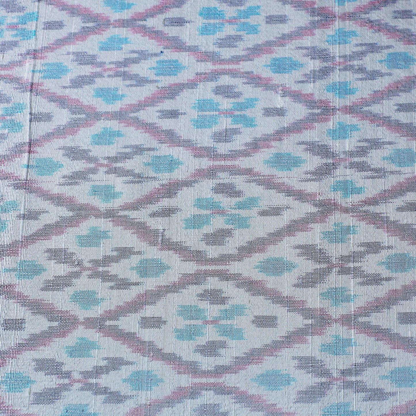 Buy Handloom Raw Silk Pochampally Ikat Fabric