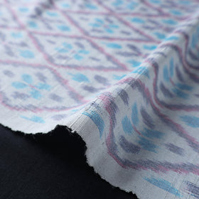 Buy Handloom Raw Silk Pochampally Ikat Fabric