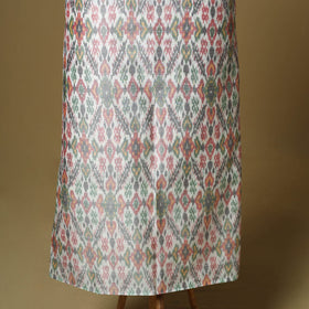 Handloom sico pochampally ikat 2pc unstitched dress