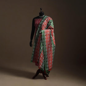 Multicolor - handloom silk bengal hand kantha work dupatta