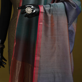 Handloom silk cotton maheshwari dupatta with zari border 18