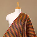  Multicolor Handloom Silk Cotton Mashru Fabric
