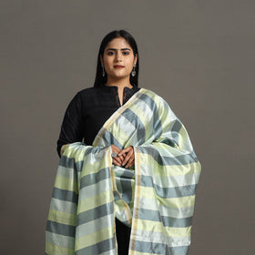 Multicolor - handloom silk cotton striped zari work