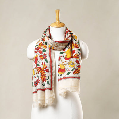 Multicolor - handloom tussar silk embroidery bengal kantha