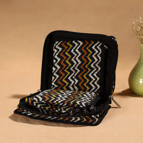 Multicolor Handmade Cotton Jewelry Organizer Bag for Travel