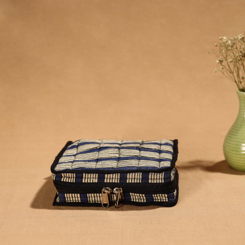 Multicolor Handmade Cotton Jewelry Bag - 4 Pockets