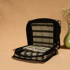 Multicolor Handmade Cotton Jewelry Bag - 4 Pockets