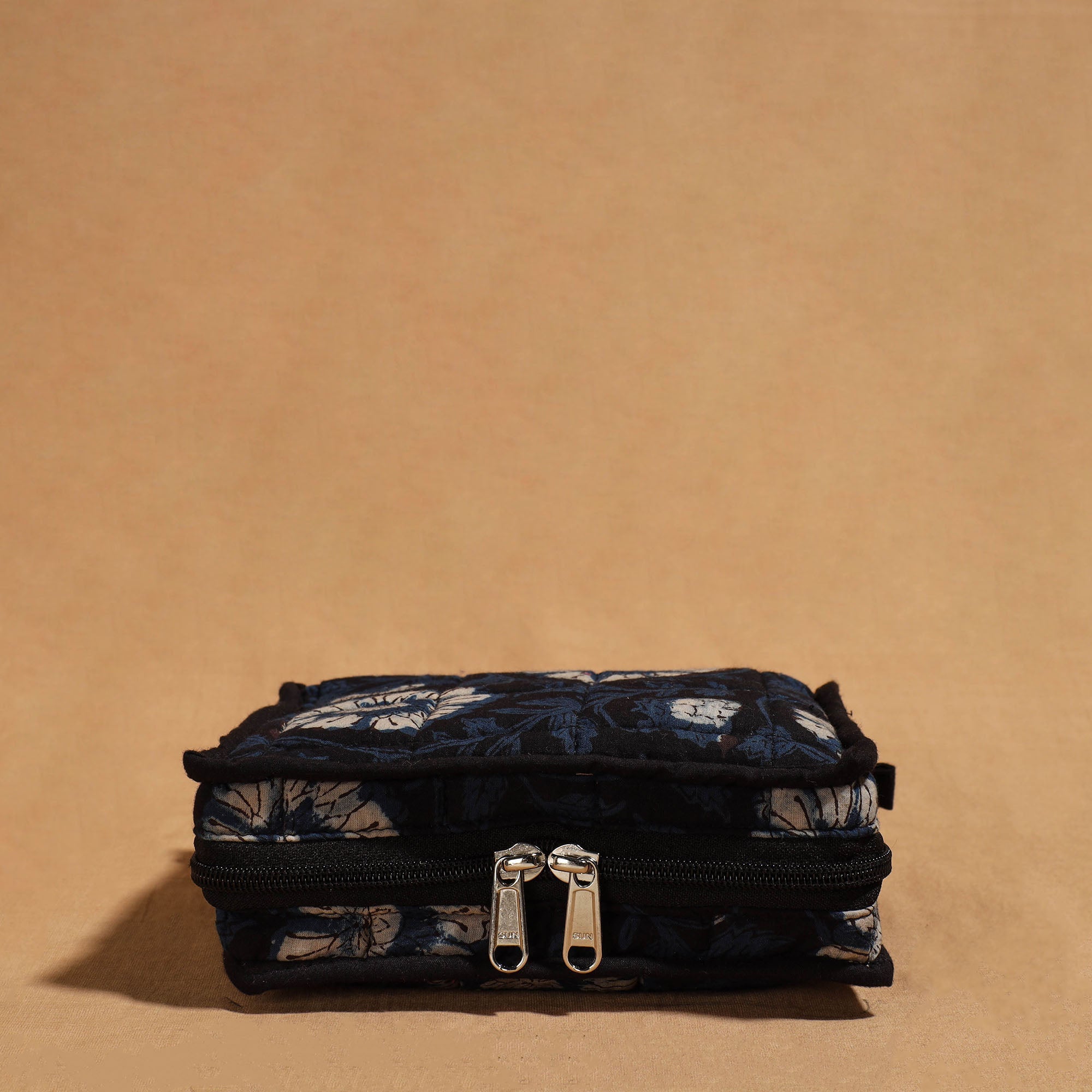 Multicolor Handmade 4 Pockets Cotton Jewelry Bag