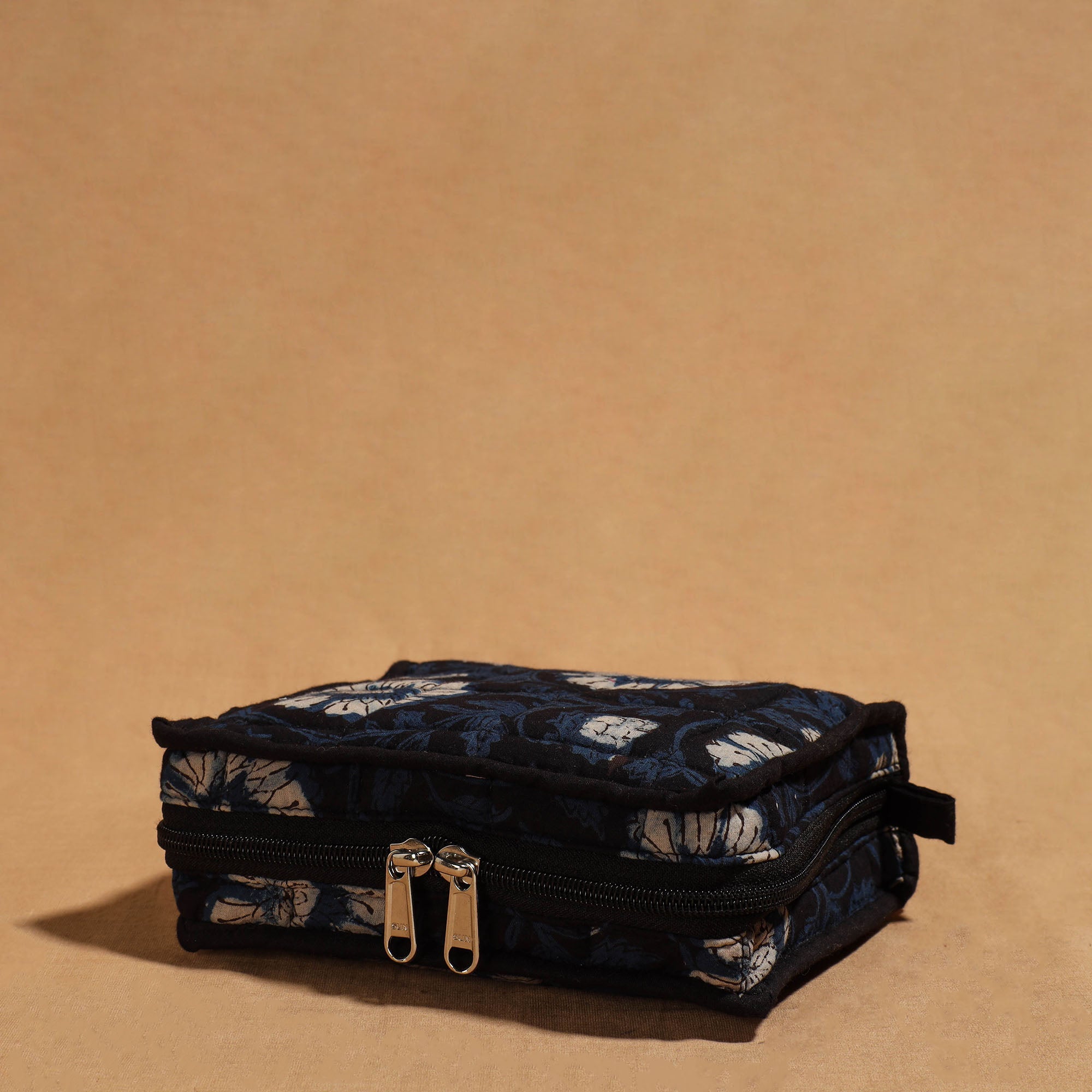 Multicolor Handmade 4 Pockets Cotton Jewelry Bag