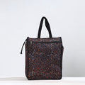Multicoolor Handmade Ajrakh Block Printed Cotton Shopping Bag 01