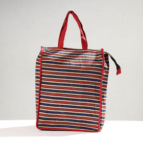 Multicolor Handmade Ajrakh Block Printed Cotton Shopping Bag