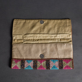 Multicolor Handmade Bead Work Clutch