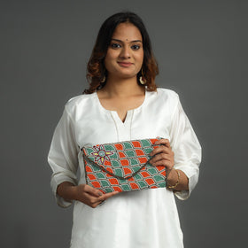 Multicolor Handmade Bead Work Clutch