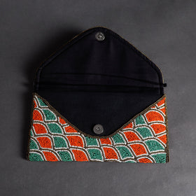 Multicolor Handmade Bead Work Clutch