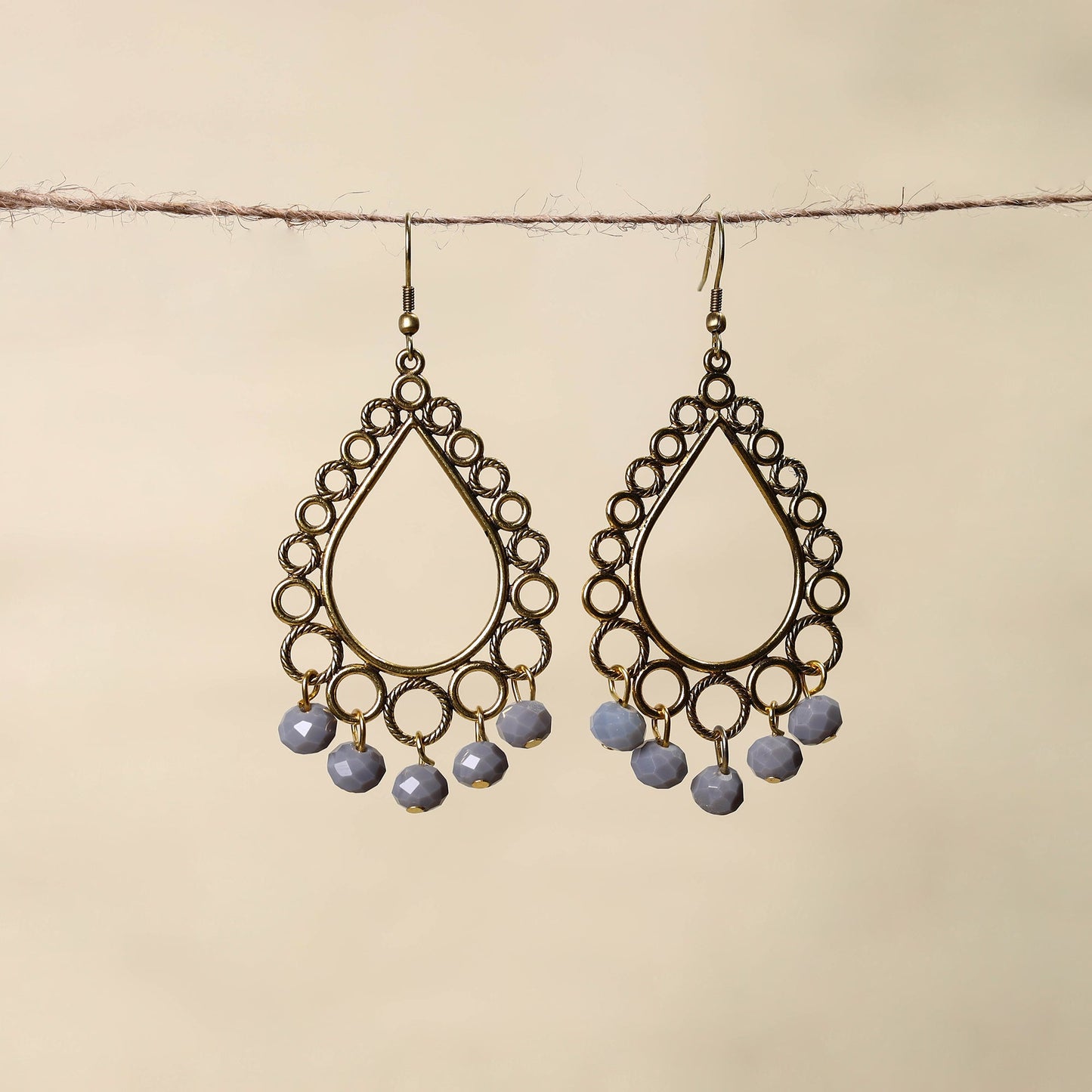 Multicolor - handmade beaded earrings 05 - handcrafted