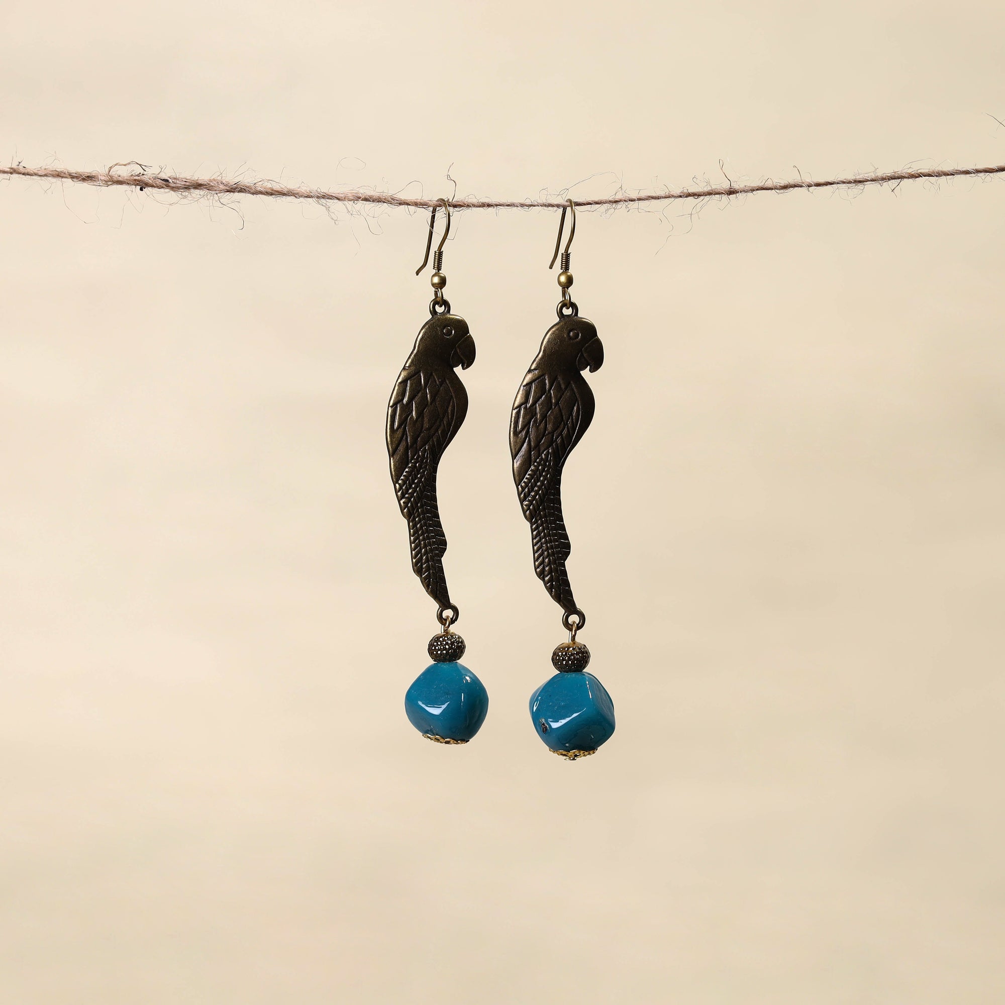 Multicolor - handmade beaded earrings 112 - handcrafted