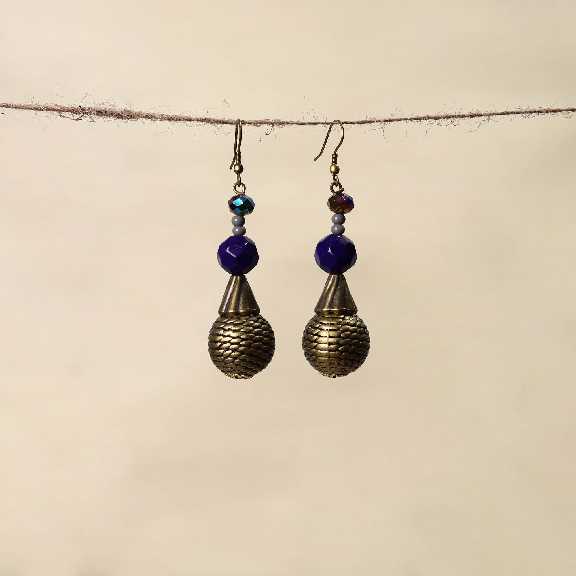 Multicolor - handmade beaded earrings 153 - handcrafted