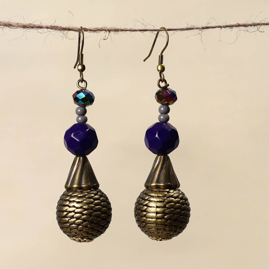 Multicolor - handmade beaded earrings 153 - handcrafted