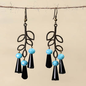 Multicolor - handmade beaded earrings 87 - handcrafted