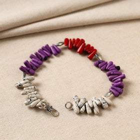   Handmade Beads & Metal Anklet 08 Online at iTokri.com