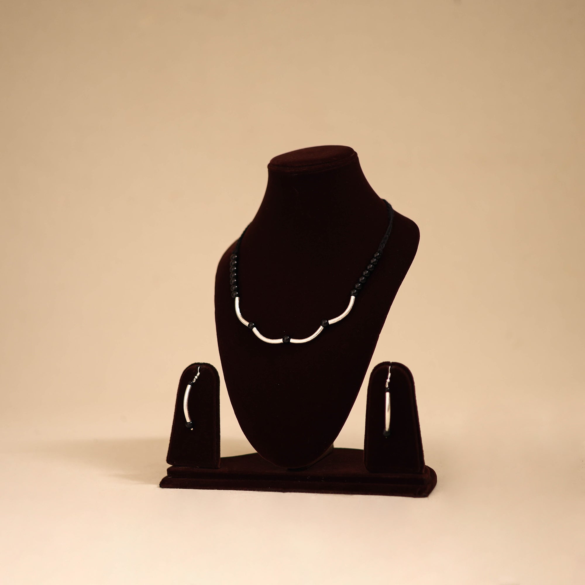 Multicolor - handmade beadwork necklace set 54 - handcrafted