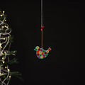 Handmade christmas ornament bird hanging 14 - handcrafted
