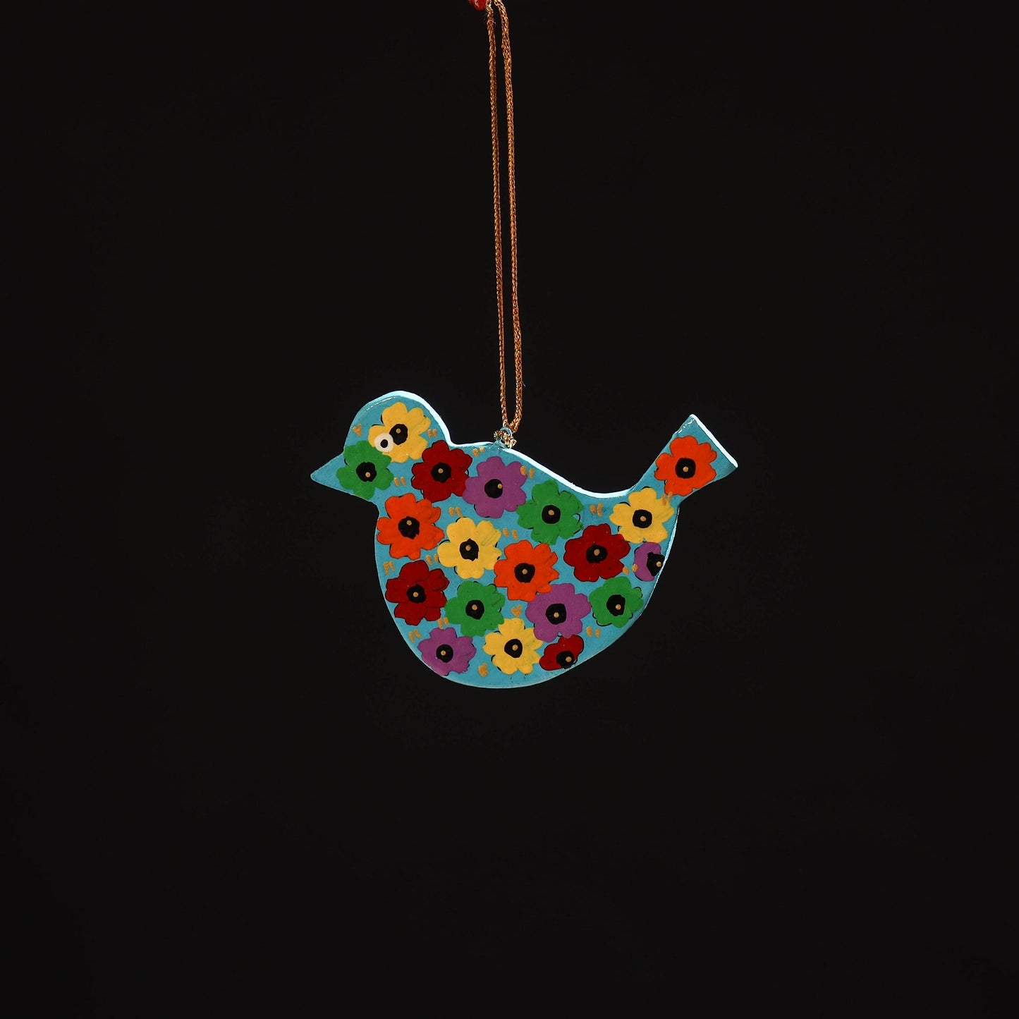 Handmade christmas ornament bird hanging 14 - handcrafted