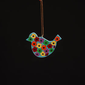 Handmade christmas ornament bird hanging 14 - handcrafted
